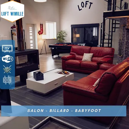 Loft Wimille, Proche De Nausicaa Et Des Plages, 8 Couchages Сasa de vacaciones Wimille