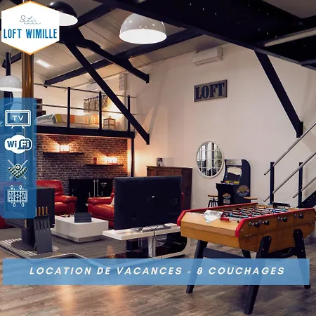 Loft Wimille, Proche De Nausicaa Et Des Plages, 8 Couchages *