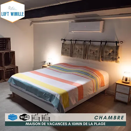 Loft Wimille, Proche De Nausicaa Et Des Plages, 8 Couchages