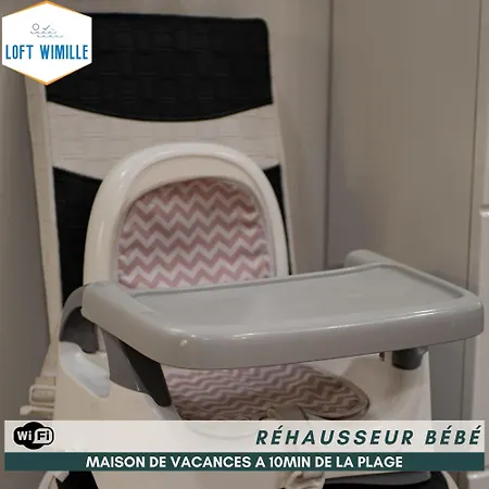 بيت للعطل Loft Wimille, Proche De Nausicaa Et Des Plages, 8 Couchages *