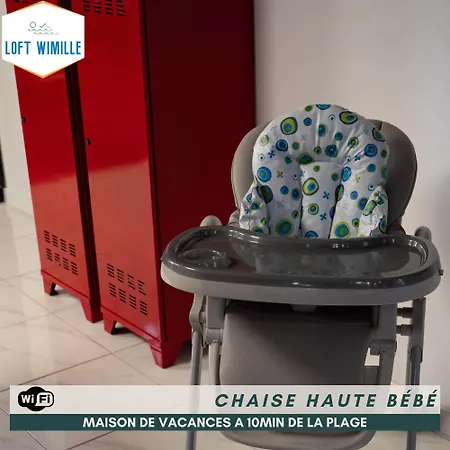 Loft Wimille, Proche De Nausicaa Et Des Plages, 8 Couchages Wimille