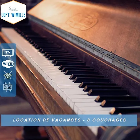 Loft Wimille, Proche De Nausicaa Et Des Plages, 8 Couchages