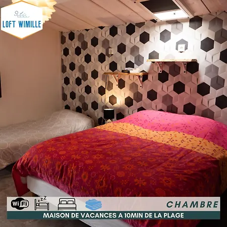 Nyaraló Loft Wimille, Proche De Nausicaa Et Des Plages, 8 Couchages
