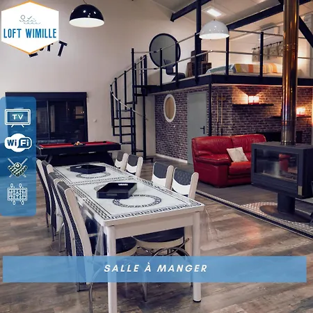 Loft Wimille, Proche De Nausicaa Et Des Plages, 8 Couchages