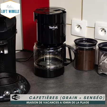 Loft Wimille, Proche De Nausicaa Et Des Plages, 8 Couchages Сasa de vacaciones Wimille