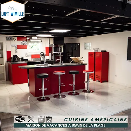 Loft Wimille, Proche De Nausicaa Et Des Plages, 8 Couchages * Wimille